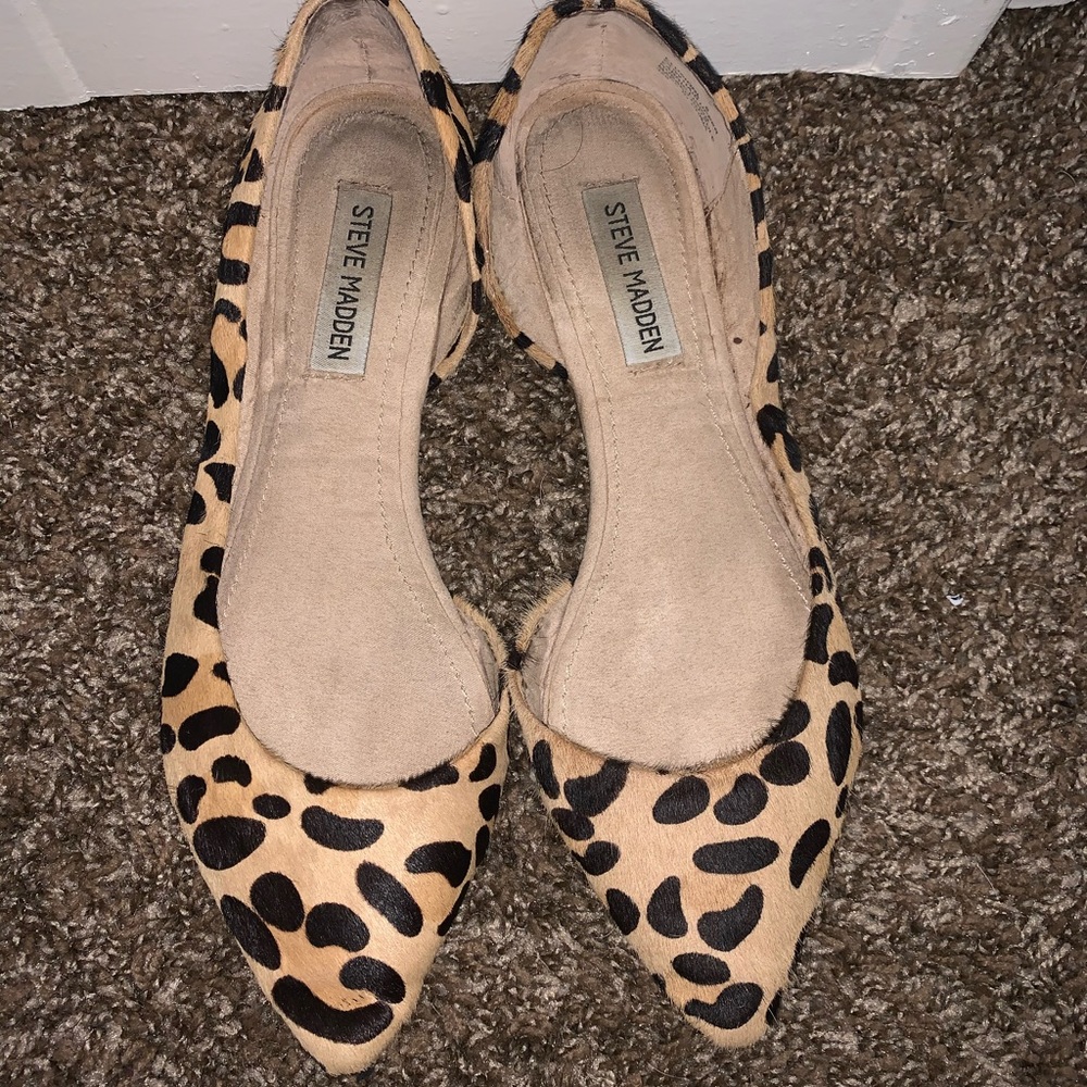Steve Madden Leopard Elusional Size 8
